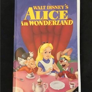 Disney Diamond VHS ALICE in WONDERLAND